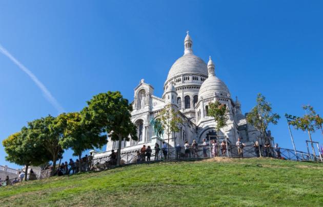 Rare! Private Garden In Paris, Close To Sacre Coeur Basilica! Luaran gambar